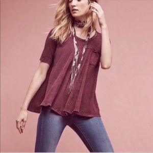 Anthropologie Eri +Ali swing top